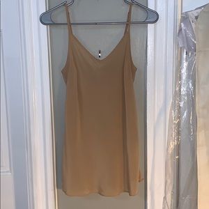 Jcrew nude 100% silk cami